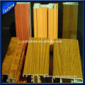 Wood Grain Aluminum Profiles For Sliding Wardrobe